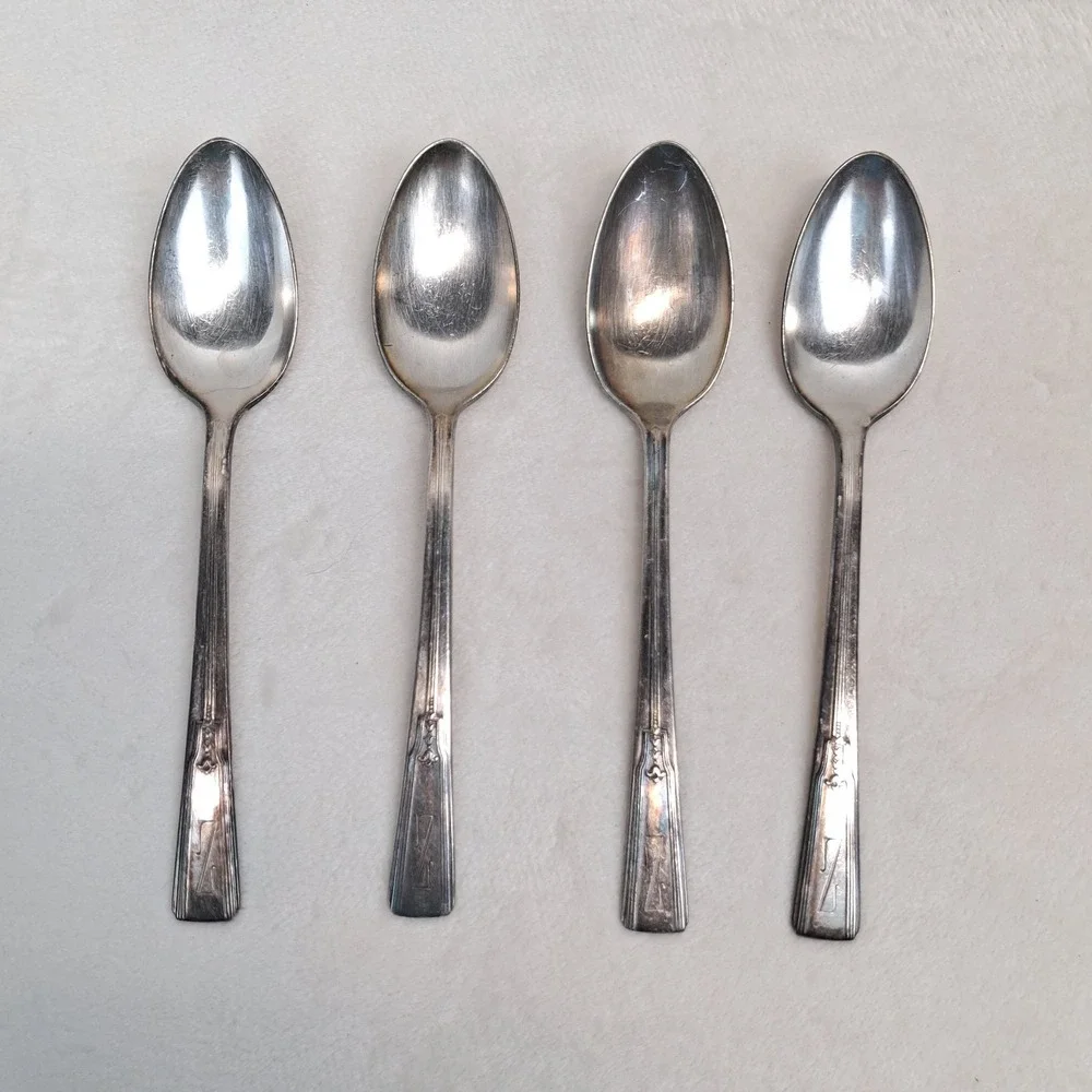 Vintage Silverware Spoons WM ROGERS MFG. CO EXTRA PLATE ORIGINAL ROGERS